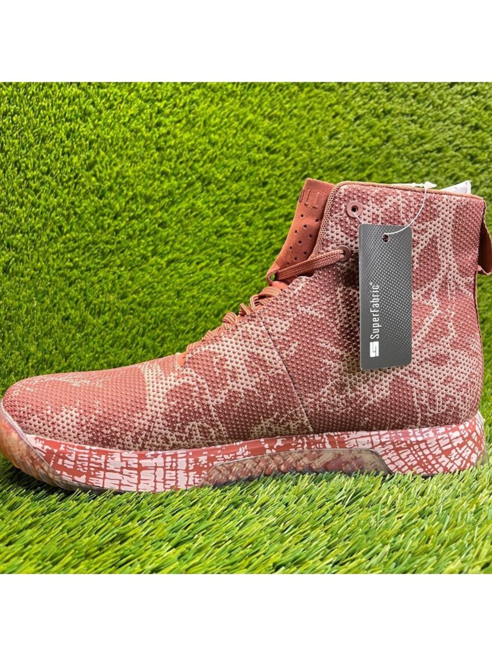 Nobull Outwork High-Top Mens Size 12 Pink Running‎ Cross Training Shoes Sneakers